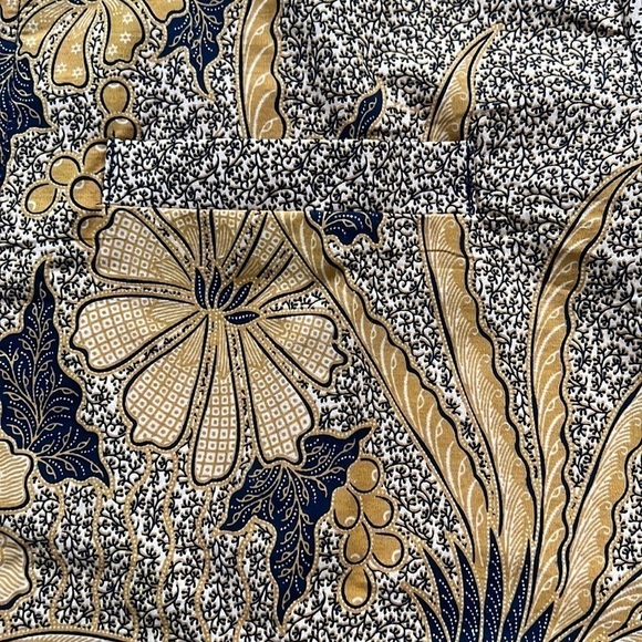 Couture BATIK Shirt KHARISMA WIJAYA INDONESIA size Large NWOT - Picture 9 of 12